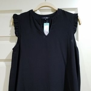 Rathborne Ruffle sleeve blouse- Papermoon -SM-NEW